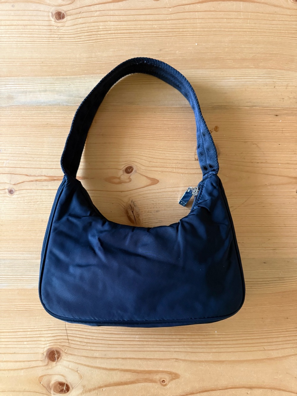 Aritzia Sunday Best Black Nylon Shoulder Bag